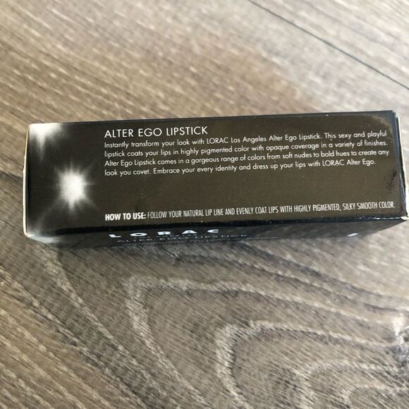 New In Box Lorac Alter Ego Satin Lipstick The Shade Of Daydreamer Retired Color - Picture 4 of 7
